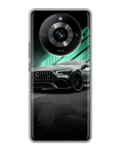 Чехол для Realme 11 с картинкой «Темный Mercedes AMG» Чехол для Realme 11 с картинкой «Темный Mercedes AMG»