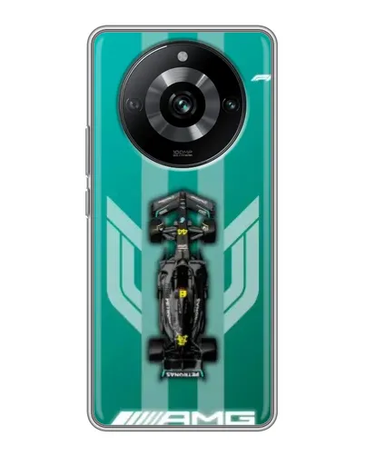Чехол для Realme 11 с картинкой «Mercedes AMG Petronas» Чехол для Realme 11 с картинкой «Mercedes AMG Petronas»