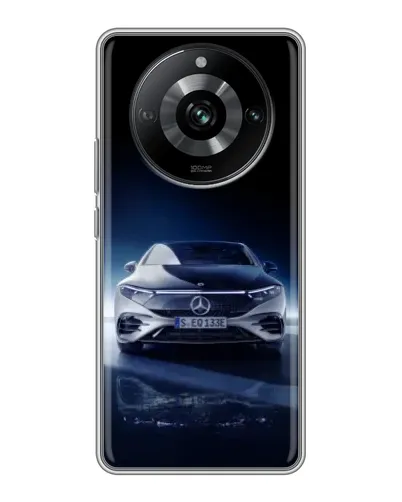 Чехол для Realme 11 с картинкой «Ночной Mercedes EQ» Чехол для Realme 11 с картинкой «Ночной Mercedes EQ»