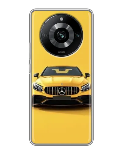 Чехол для Realme 11 с картинкой «Желтый Mercedes GT» Чехол для Realme 11 с картинкой «Желтый Mercedes GT»