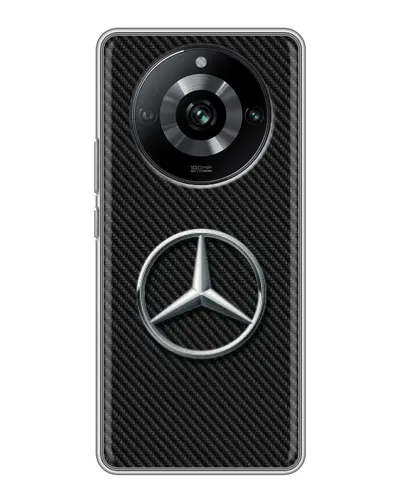 Чехол для Realme 11 с картинкой «Карбоновый Mercedes стиль» Чехол для Realme 11 с картинкой «Карбоновый Mercedes стиль»
