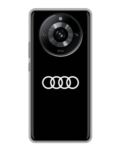 Чехол для Realme 11 с картинкой «Audi White Logo»