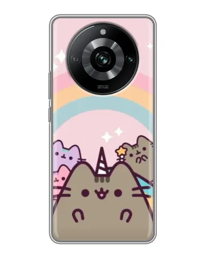 Чохол для Realme 11 з картинкою «Єдиноріг Pusheen»
