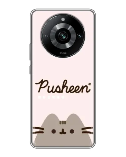 Чохол для Realme 11 з картинкою «Pusheen логотип»