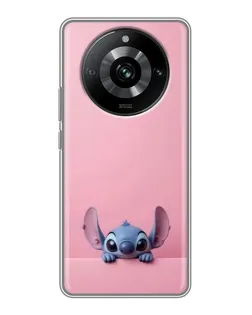 Чохол для Realme 11 з картинкою «Stitch визирає»
