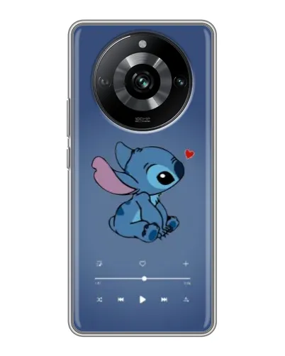 Чохол для Realme 11 з картинкою «Музичний Stitch»