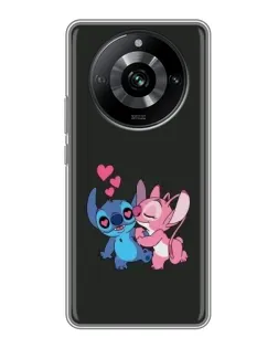 Чохол для Realme 11 з картинкою «Анжел цілує Стіча»