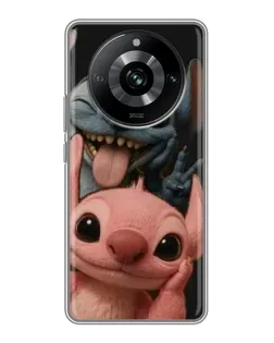 Чохол для Realme 11 з картинкою «Стіч та Ангел»
