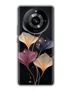 Чохол для Realme 11 з картинкою «Лілові квіти грації» Чохол для Realme 11 з картинкою «Лілові квіти грації»