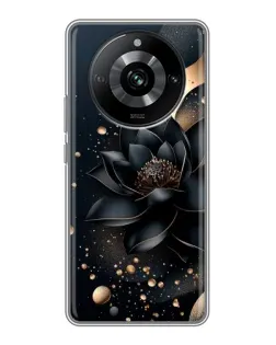 Чохол для Realme 11 з картинкою «Чорний лотос» Чохол для Realme 11 з картинкою «Чорний лотос»