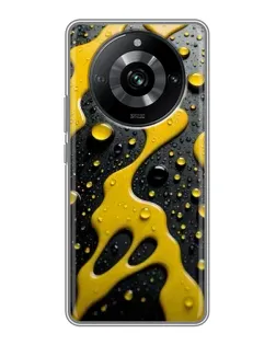 Чохол для Realme 11 з картинкою «Рідке жовте золото»