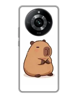 Чохол для Realme 11 з картинкою «Товстенька капібара» Чохол для Realme 11 з картинкою «Товстенька капібара»
