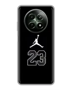 Чехол для Realme 12 5G с картинкой «Jordan Flight 23» Чехол для Realme 12 5G с картинкой «Jordan Flight 23»