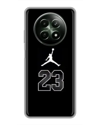 Чехол для Realme 12 5G с картинкой «Jordan Flight 23» Чехол для Realme 12 5G с картинкой «Jordan Flight 23»