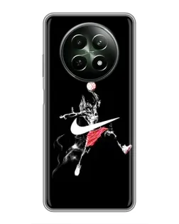 Чехол для Realme 12 5G с картинкой «Jordan Jumpman» Чехол для Realme 12 5G с картинкой «Jordan Jumpman»