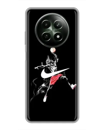 Чехол для Realme 12 5G с картинкой «Jordan Jumpman» Чехол для Realme 12 5G с картинкой «Jordan Jumpman»