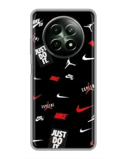 Чехол для Realme 12 5G с картинкой «Nike Mix Pattern» Чехол для Realme 12 5G с картинкой «Nike Mix Pattern»