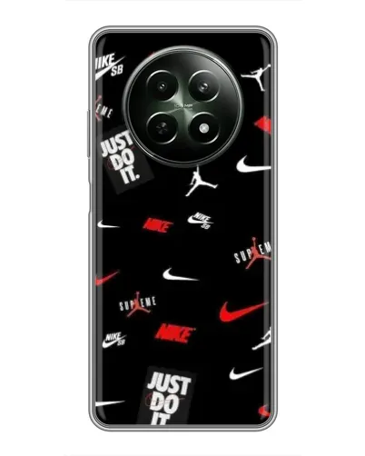 Чехол для Realme 12 5G с картинкой «Nike Mix Pattern» Чехол для Realme 12 5G с картинкой «Nike Mix Pattern»