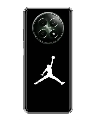 Чехол для Realme 12 5G с картинкой «Jordan Silhouette» Чехол для Realme 12 5G с картинкой «Jordan Silhouette»