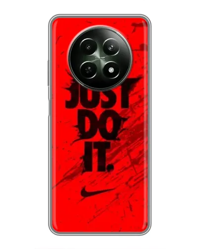 Чехол для Realme 12 5G с картинкой «Nike Just Do It» Чехол для Realme 12 5G с картинкой «Nike Just Do It»