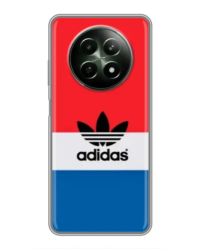 Чехол для Realme 12 5G с картинкой «Ретро блоки Adidas» Чехол для Realme 12 5G с картинкой «Ретро блоки Adidas»