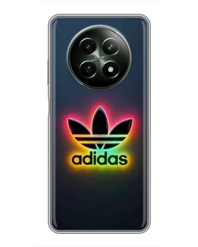 Чехол для Realme 12 5G с картинкой «Неоновый Adidas» Чехол для Realme 12 5G с картинкой «Неоновый Adidas»