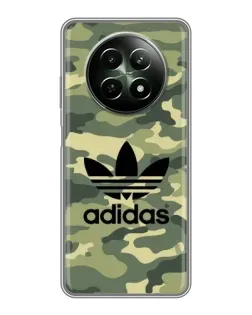Чехол для Realme 12 5G с картинкой «Милитари стиль Adidas»