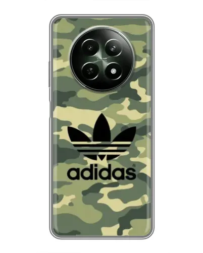 Чехол для Realme 12 5G с картинкой «Милитари стиль Adidas» Чехол для Realme 12 5G с картинкой «Милитари стиль Adidas»