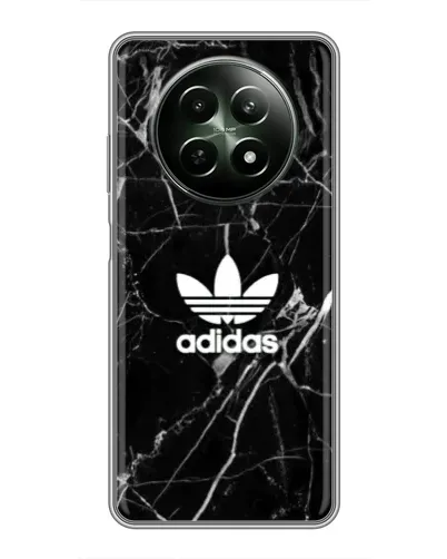 Чехол для Realme 12 5G с картинкой «Белый мрамор Adidas» Чехол для Realme 12 5G с картинкой «Белый мрамор Adidas»