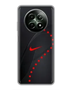 Чехол для Realme 12 5G с картинкой «Абстрактный дизайн Nike»