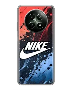 Чехол для Realme 12 5G с картинкой «Градиентный принт Найк»
