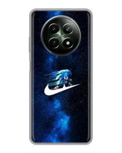 Чехол для Realme 12 5G с картинкой «Звездный путь Nike»