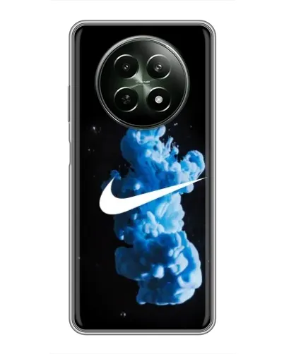 Чехол для Realme 12 5G с картинкой «Nike и синий дым» Чехол для Realme 12 5G с картинкой «Nike и синий дым»