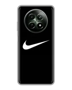 Чехол для Realme 12 5G с картинкой «Минималистический Найк»
