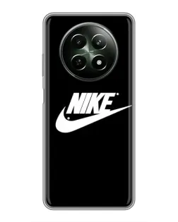 Чехол для Realme 12 5G с картинкой «Мазки краски Nike»