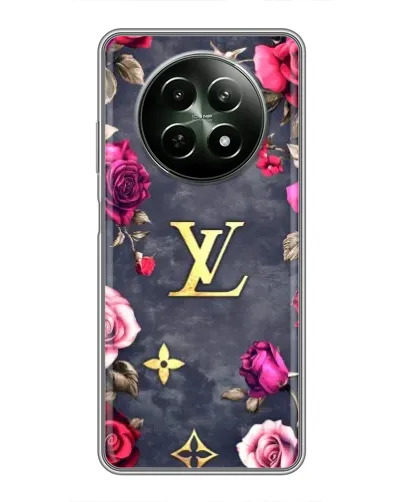 Чехол для Realme 12 5G с картинкой «Цветочный Louis Vuitton» Чехол для Realme 12 5G с картинкой «Цветочный Louis Vuitton»