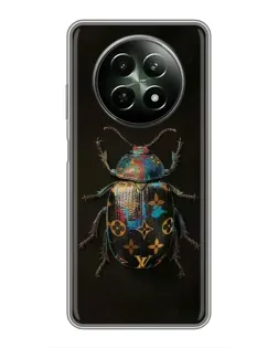 Чехол для Realme 12 5G с картинкой «LV — мраморный принт»