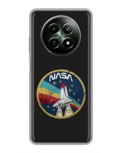 Чехол для Realme 12 5G с картинкой «NASA — эмблема миссии»