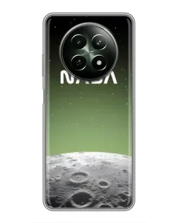 Чехол для Realme 12 5G с картинкой «NASA — лунный градиент»
