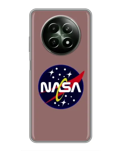 Чехол для Realme 12 5G с картинкой «NASA — ретро космос»