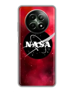 Чехол для Realme 12 5G с картинкой «NASA — красная туманность»