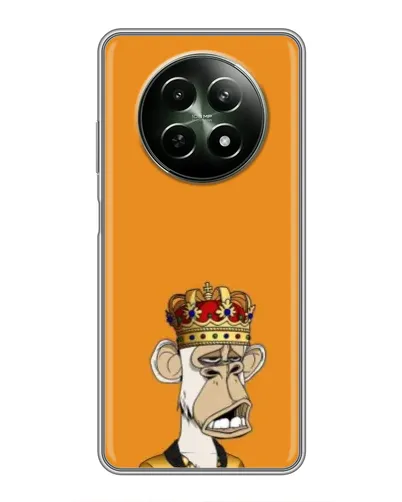 Чехол для Realme 12 5G с картинкой «Золотая обезьяна Bored Ape»
