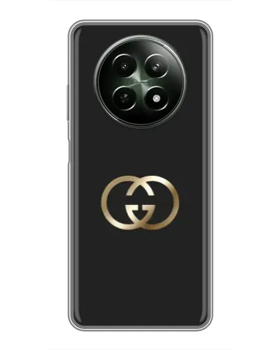 Чехол для Realme 12 5G с картинкой «Минимализм Gucci»