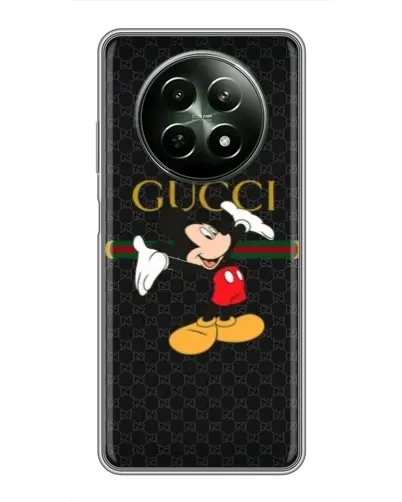 Чехол для Realme 12 5G с картинкой «Микки Маус Gucci»