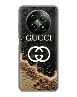Чехол для Realme 12 5G с картинкой «Gucci — песчаные дюны»