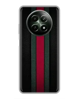 Чехол для Realme 12 5G с картинкой «Gucci — неоновая линия»
