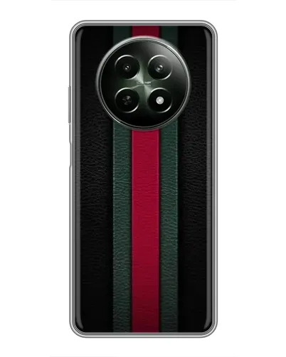 Чехол для Realme 12 5G с картинкой «Gucci — неоновая линия»