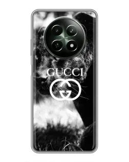 Чехол для Realme 12 5G с картинкой «Gucci — дикая природа»