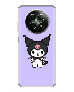 Чехол для Realme 12 5G с картинкой «Kuromi — нежный фиолетовый» Чехол для Realme 12 5G с картинкой «Kuromi — нежный фиолетовый»
