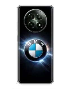 Чехол для Realme 12 5G с картинкой «BMW — неоновое сияние» Чехол для Realme 12 5G с картинкой «BMW — неоновое сияние»